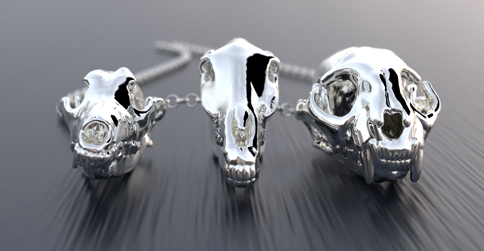 Animal skulls & bones jewelry Animal skulls & bones jewelry