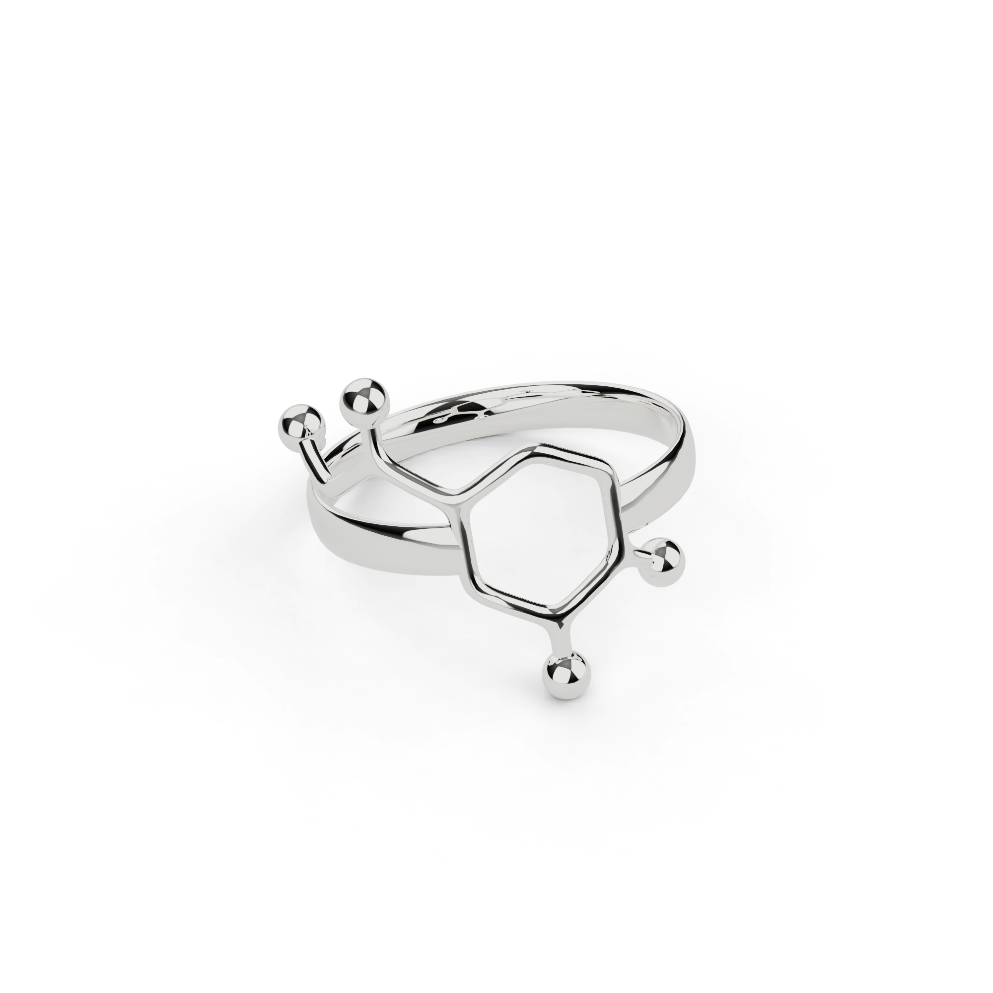 adrenaline ring | silver adrenaline ring | silver