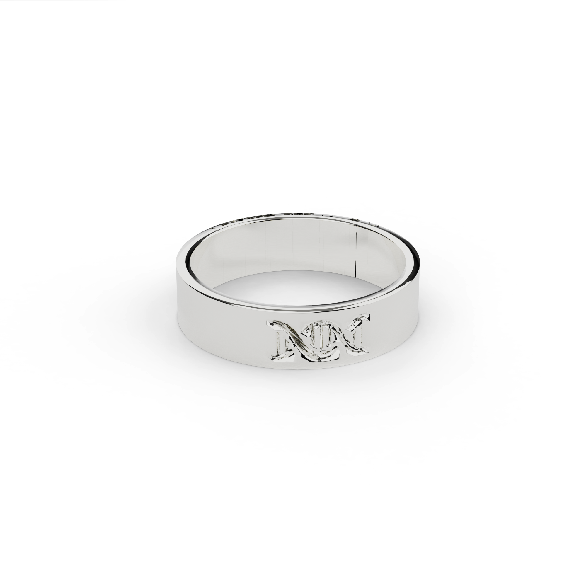 DNA ring - engraved | silver DNA ring - engraved | silver