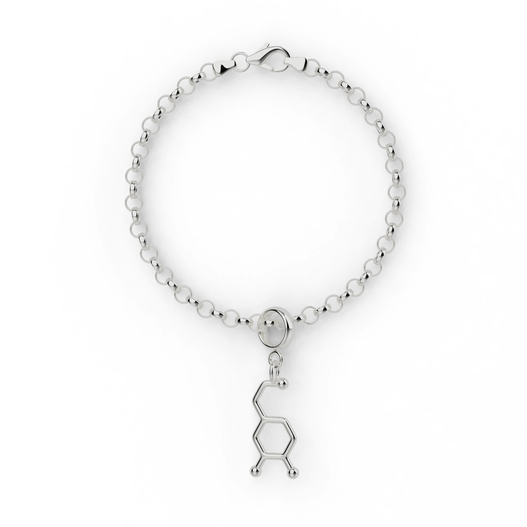 dopamine bracelet | silver dopamine bracelet | silver