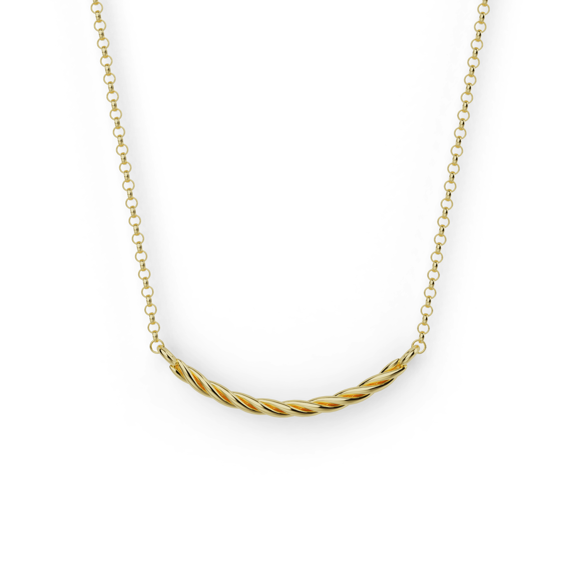 Gold vermeil collagen necklace featuring a delicate, science-inspired design, perfect for skincare lovers and scientists. Gold vermeil collagen necklace featuring a delicate, science-inspired design, perfect for skincare lovers and scientists.