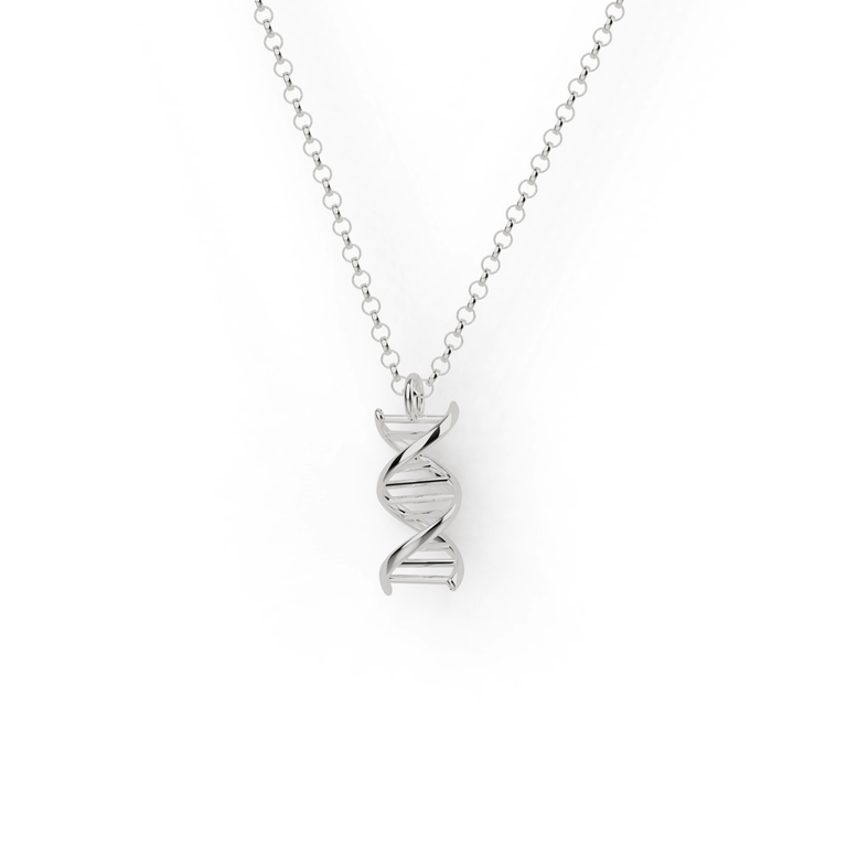 DNA necklace V | silver