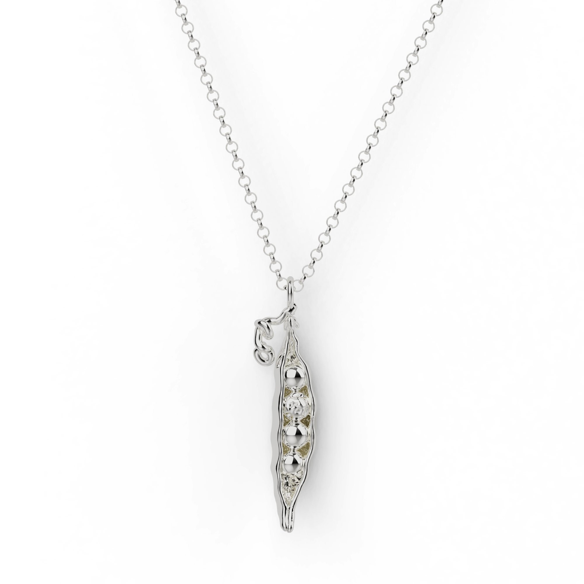 Sterling silver Mendel’s Peas Necklace – a stylish tribute to genetics. Sterling silver Mendel’s Peas Necklace – a stylish tribute to genetics.