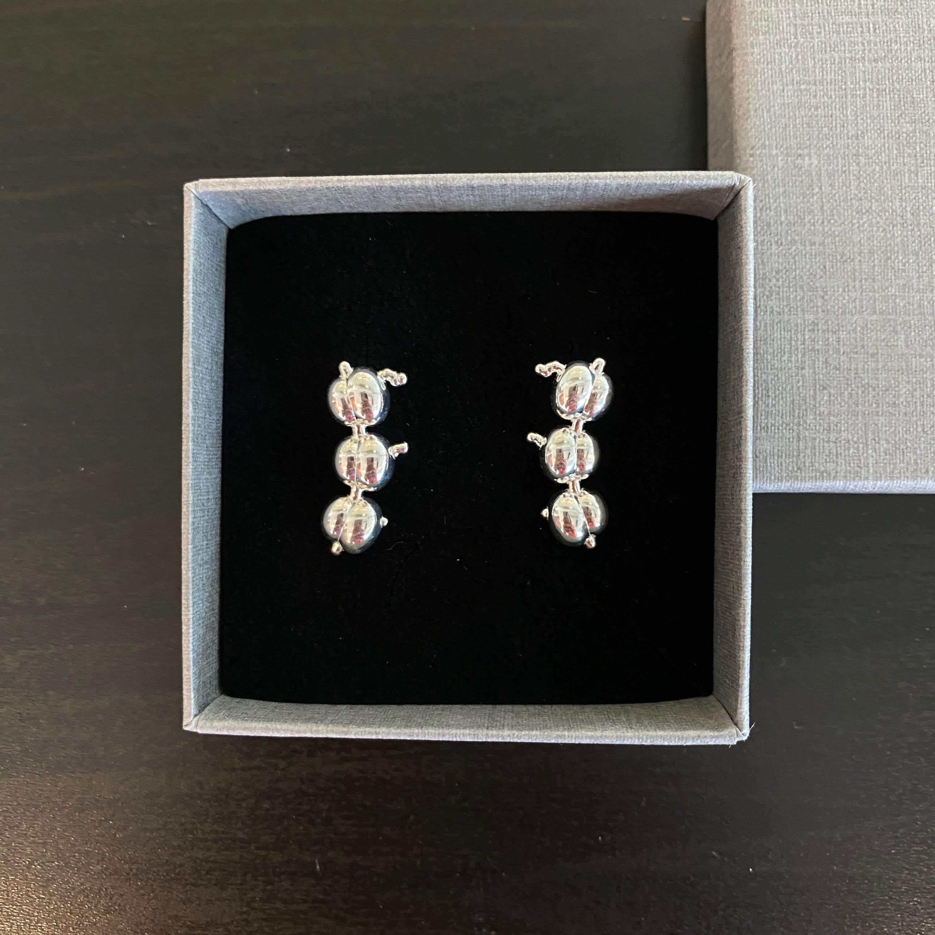 ribosome cufflinks in sterling silver ribosome cufflinks in sterling silver