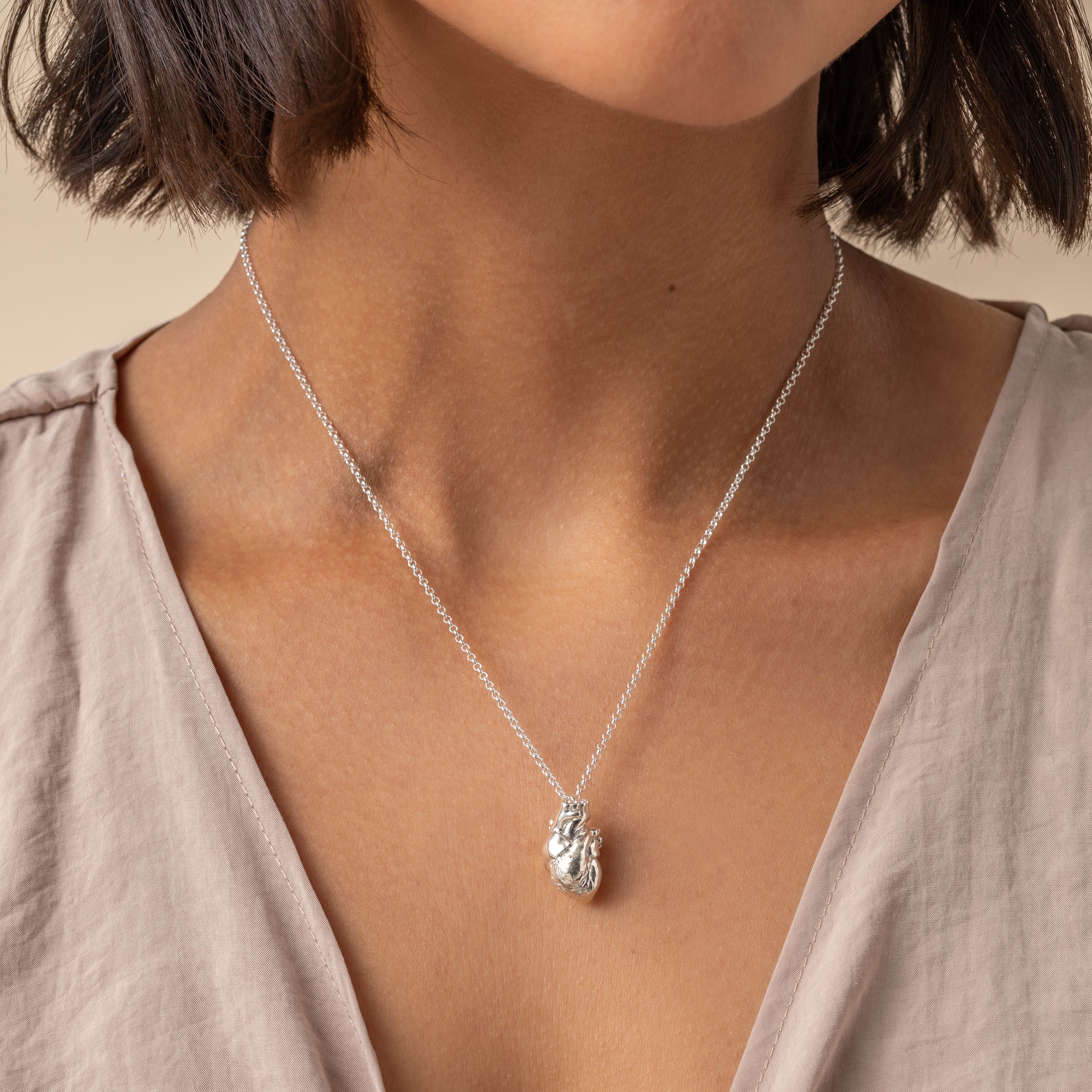 Wear Your Heart on Your Chest: The Anatomically Correct Heart Necklace