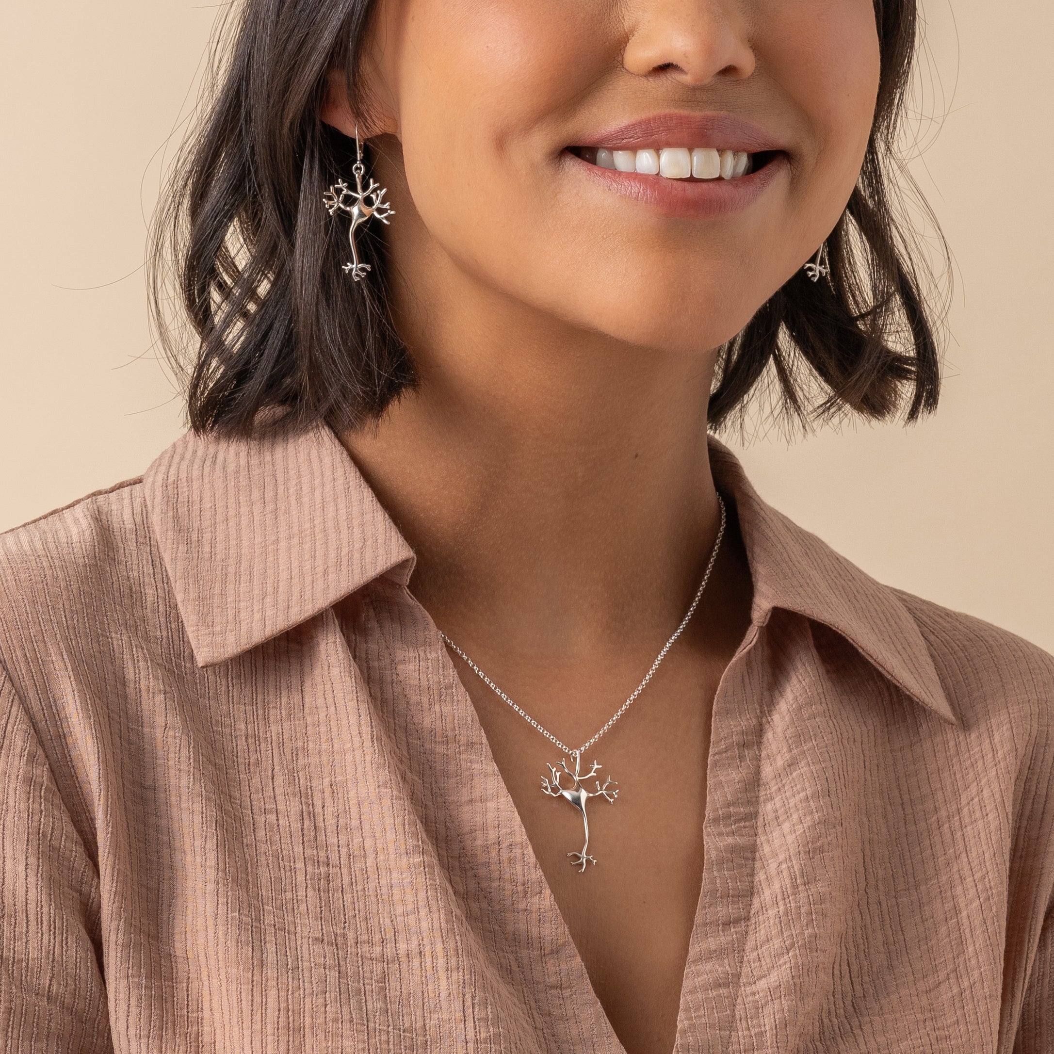 Neuroscience Jewelry: What Your Brain Chemistry Looks Like in Silver and Gold