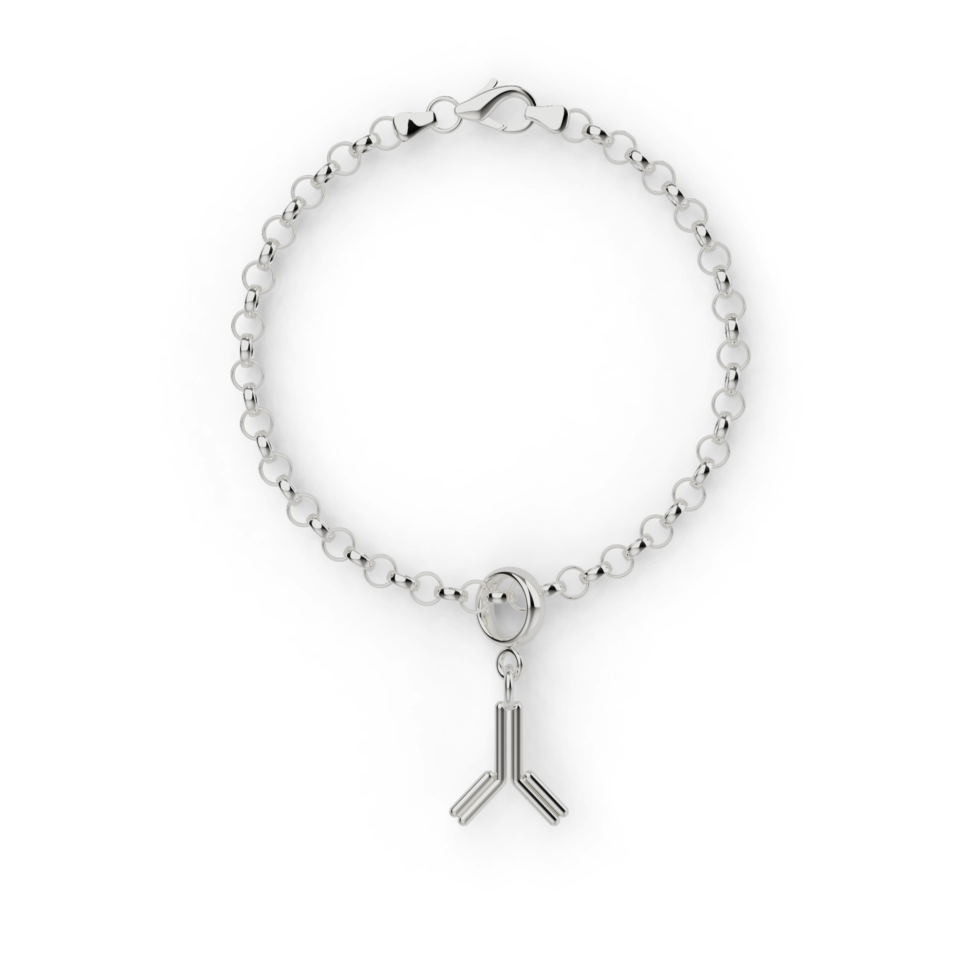 antibody bracelet | silver