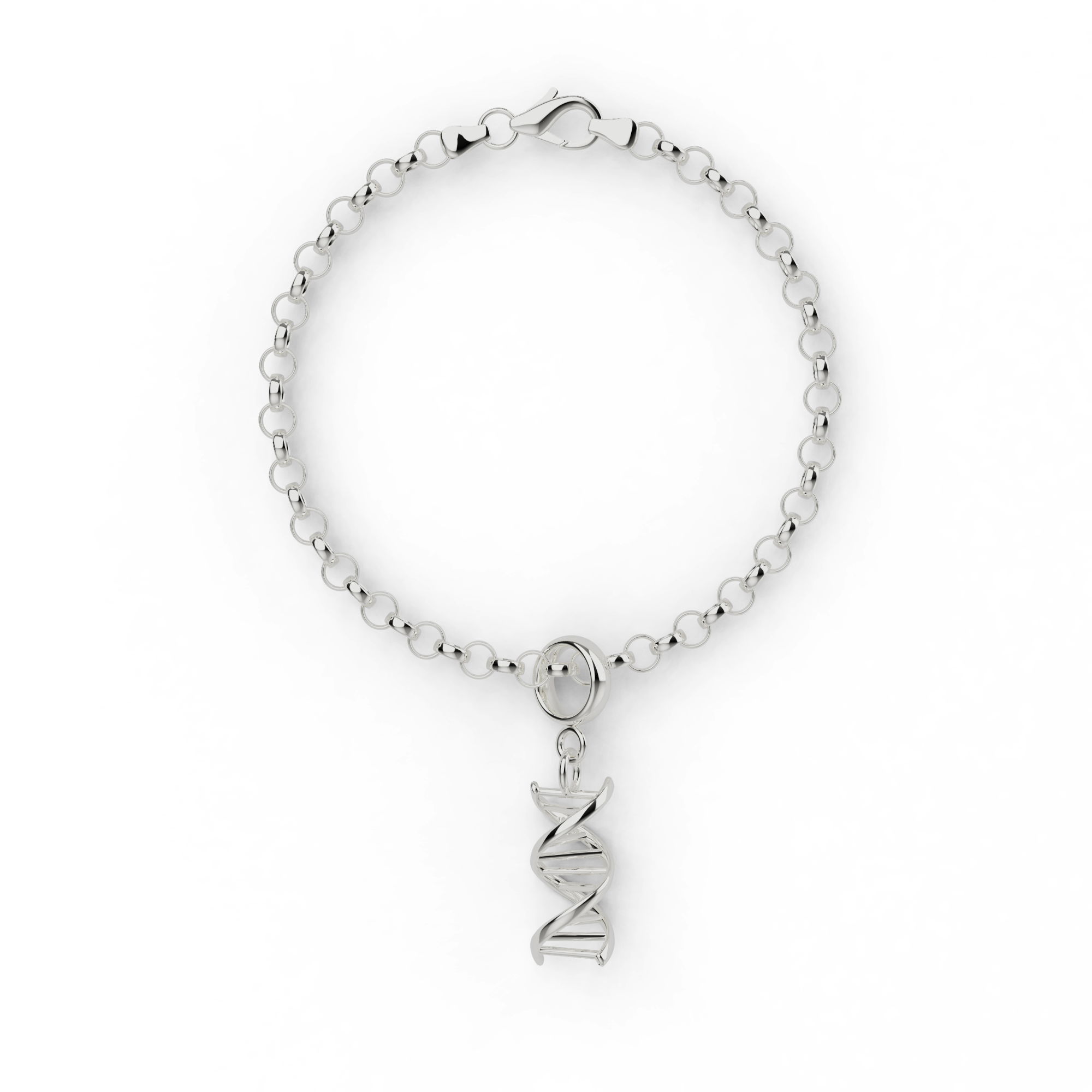 DNA bracelet | silver