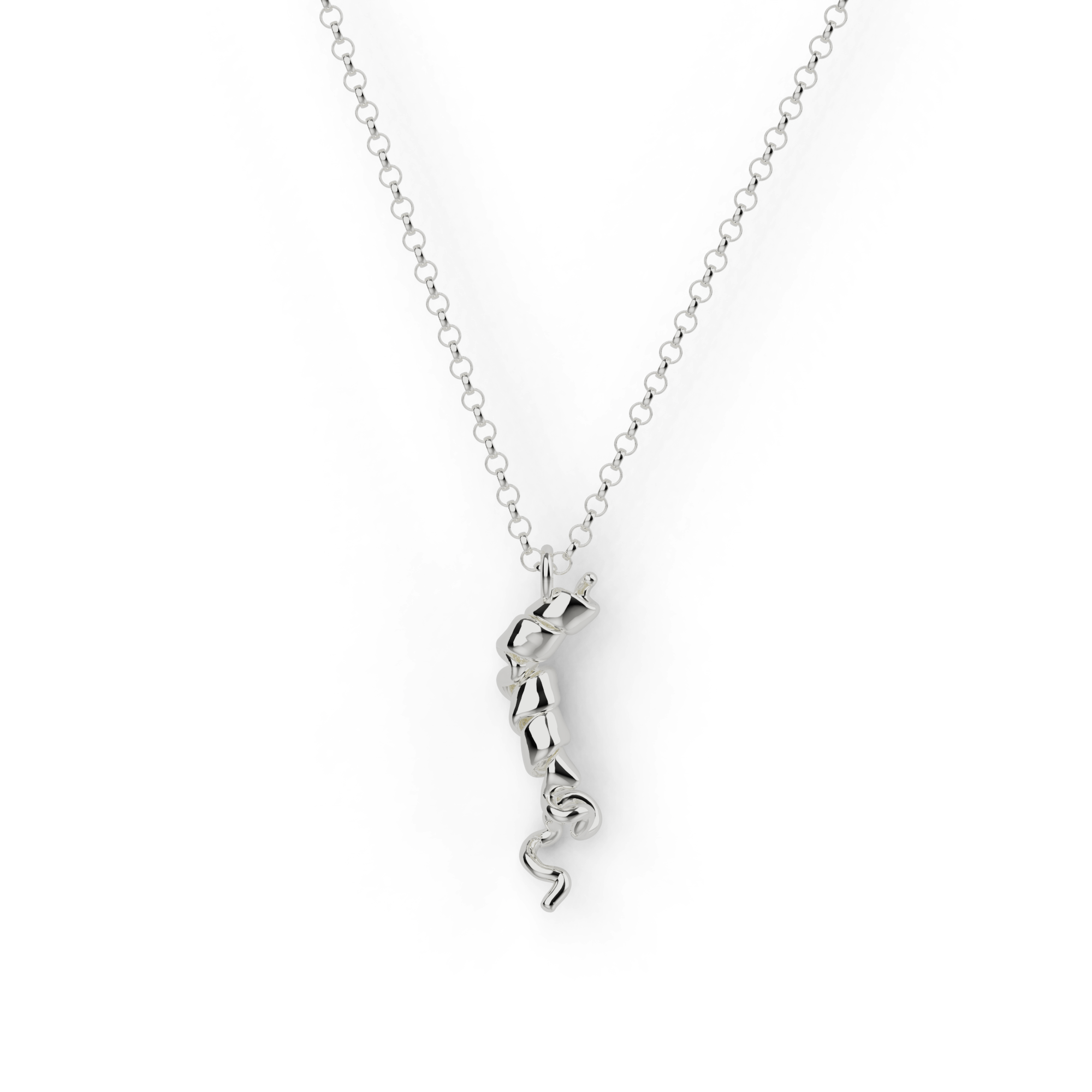 orexin necklace | silver