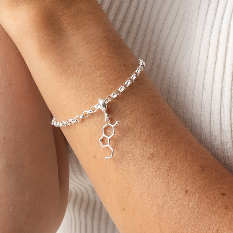 serotonin bracelet | silver