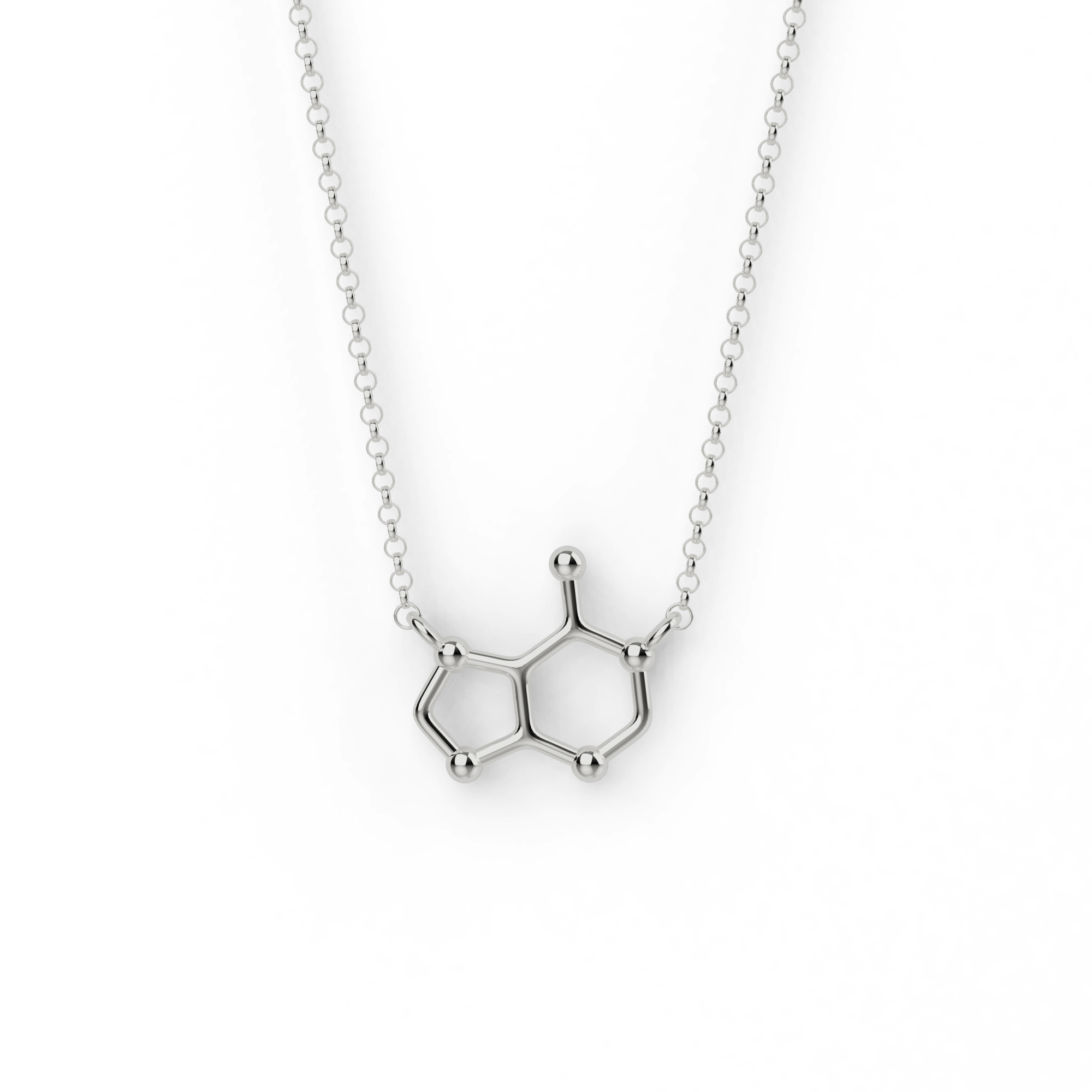 adenine necklace | silver