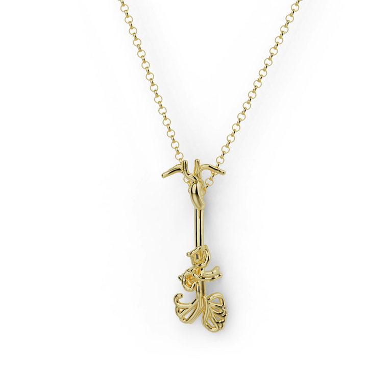 aorta necklace | gold vermeil