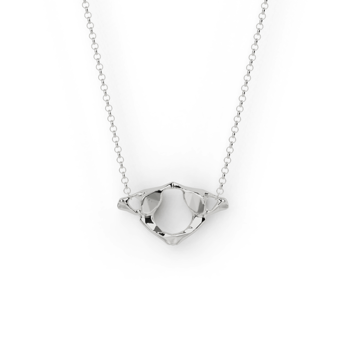 atlas necklace | silver