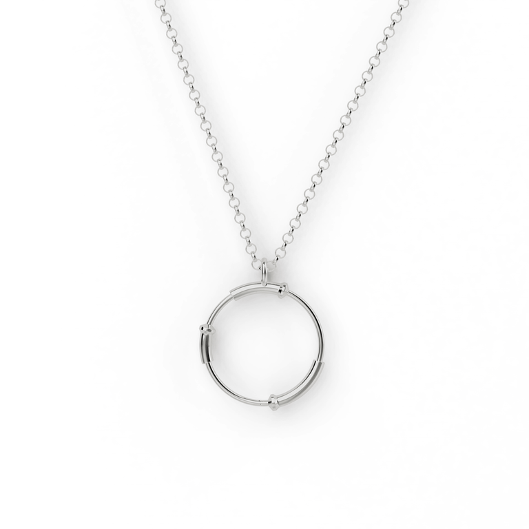 cloning vector necklace | silver