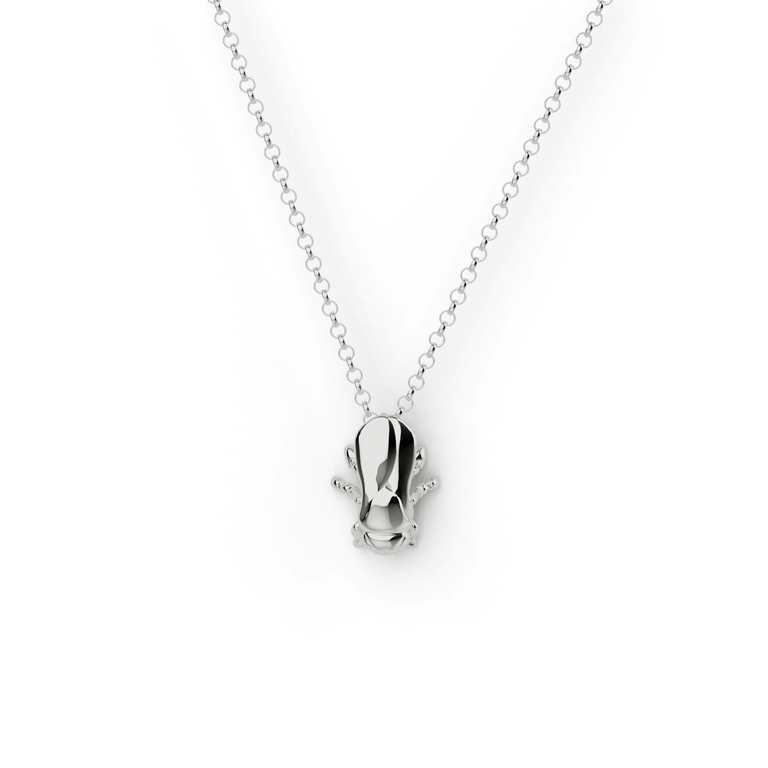 drosophila necklace | silver
