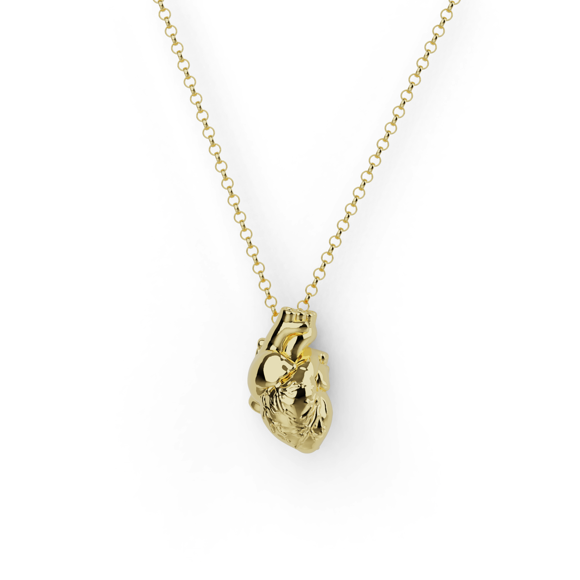 Sindlan Cute Heart Necklace Gold Heart| Alibaba.com