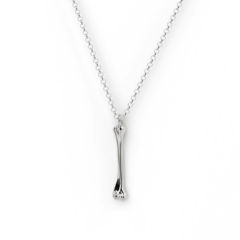 humerus necklace | silver