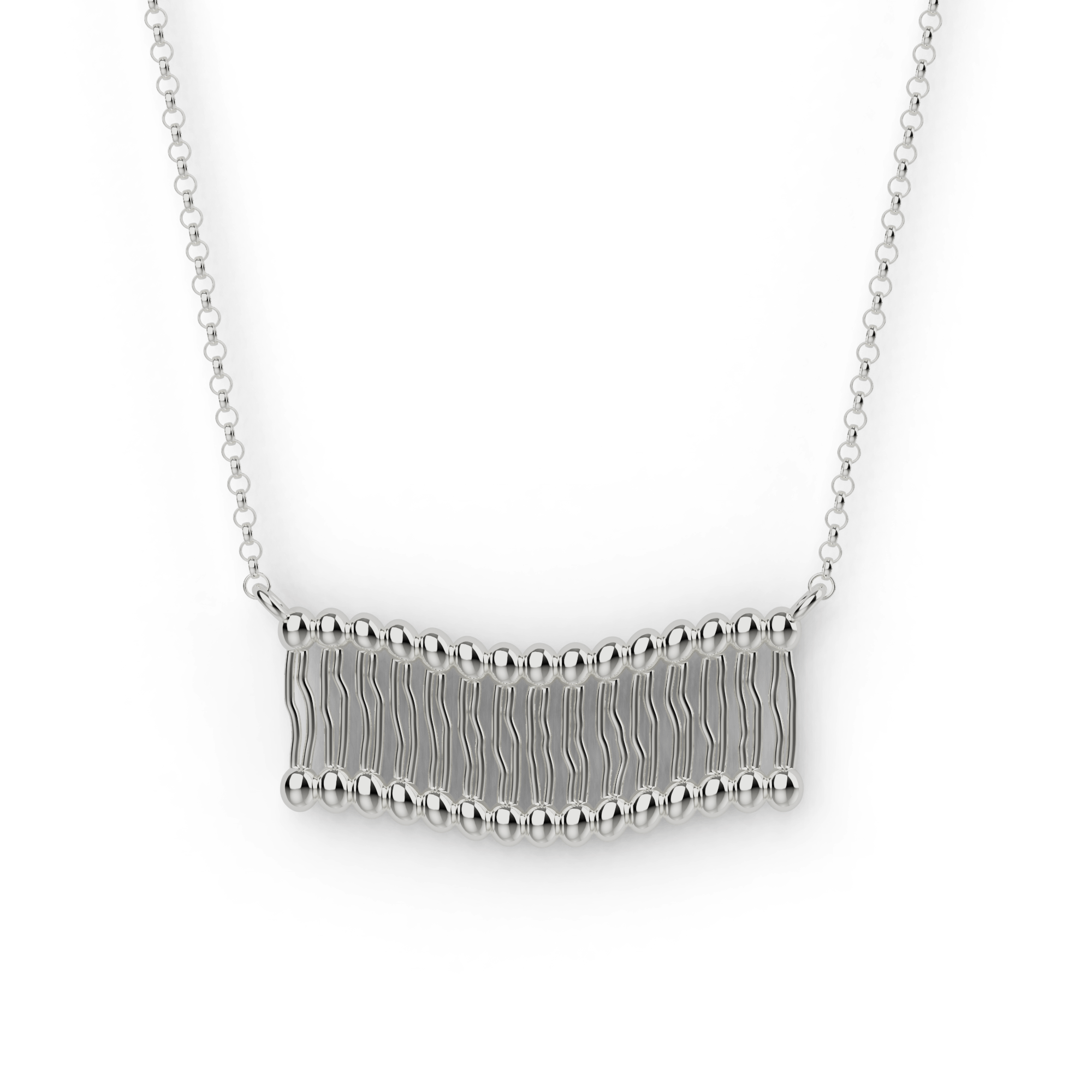 membrane necklace | silver