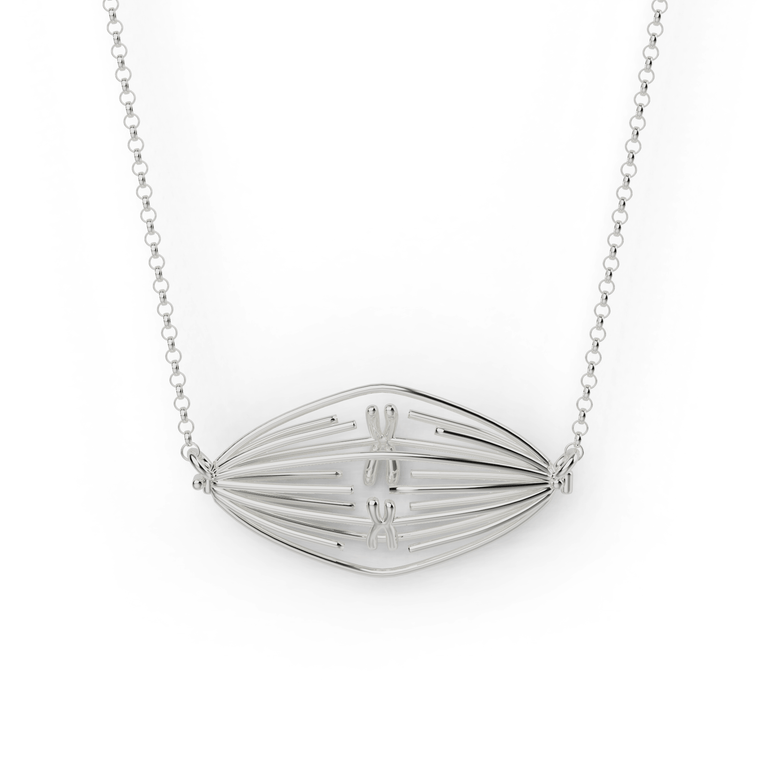 mitosis necklace | silver
