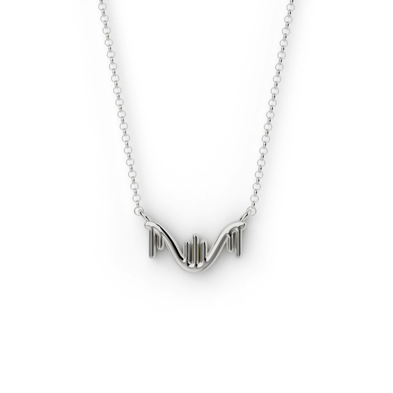 RNA necklace | silver
