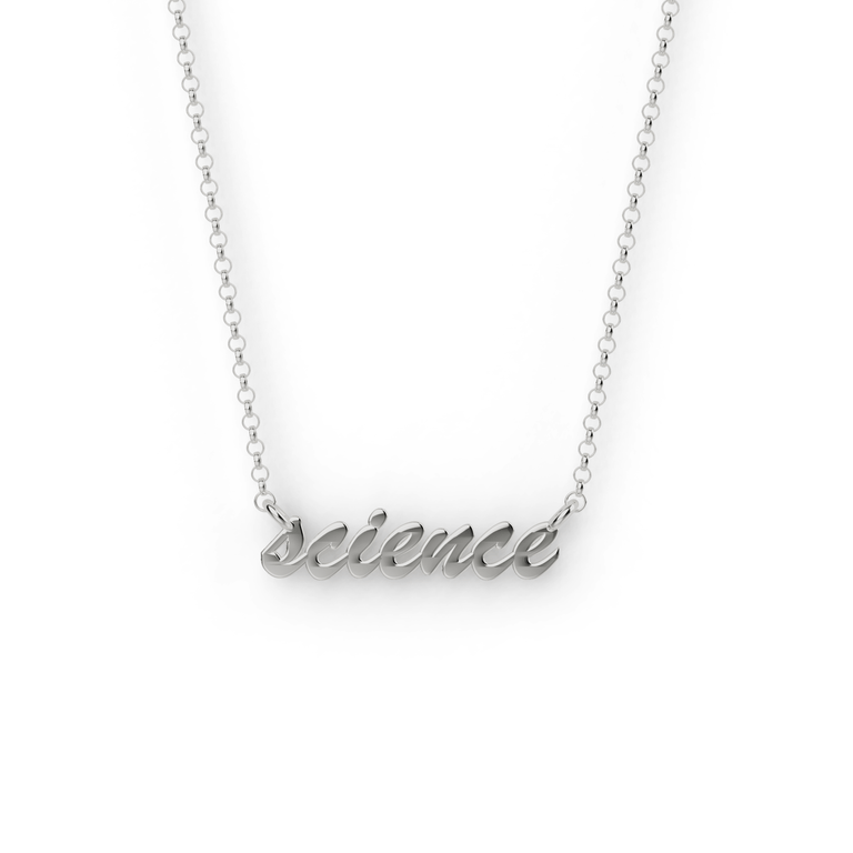 science necklace | silver