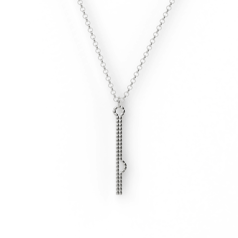 shRNA necklace V | silver