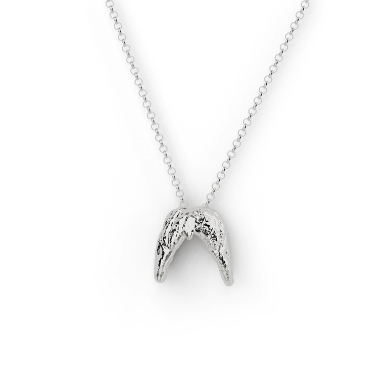 thyroid necklace | silver