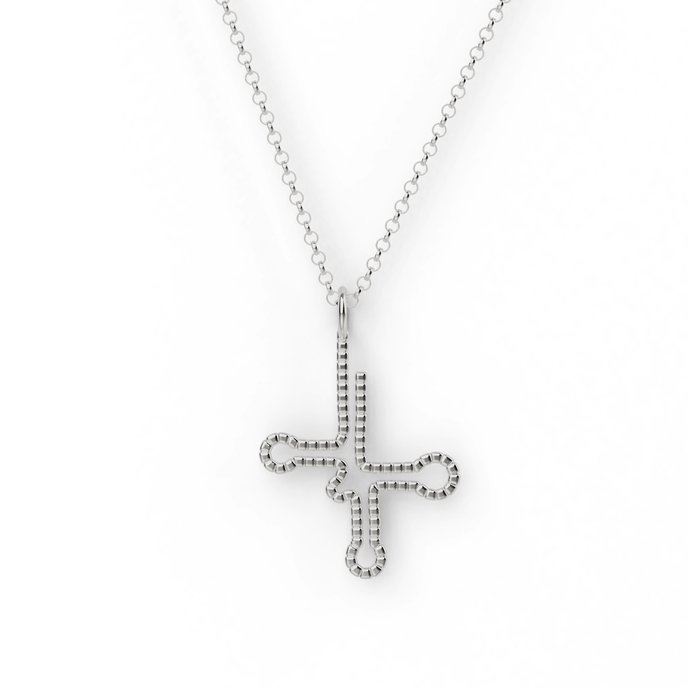 RNA necklace | silver