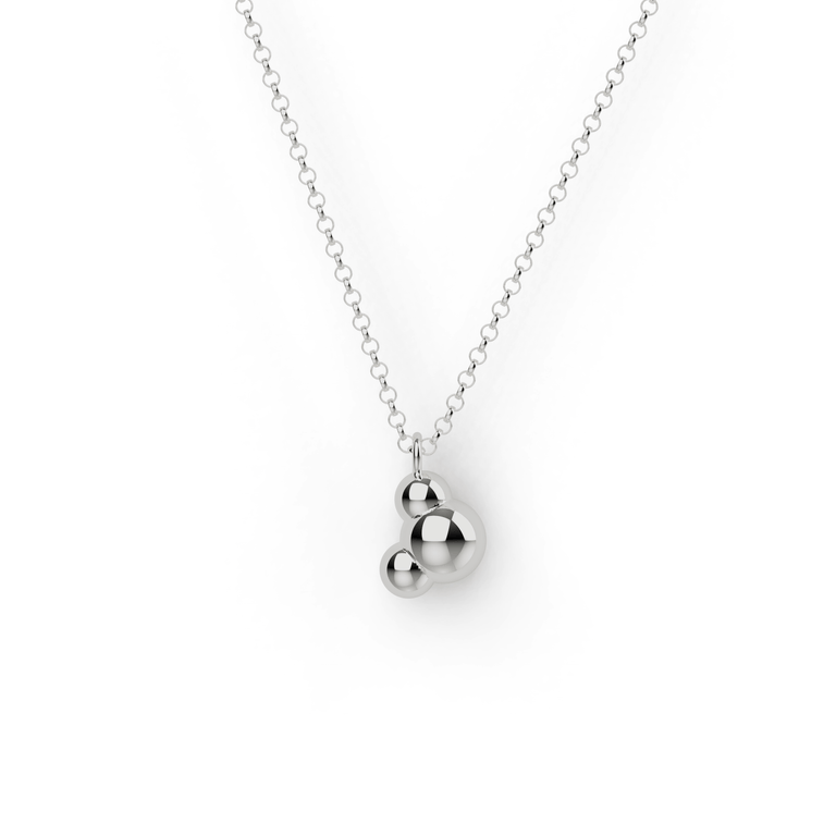 water - H2O necklace | silver