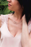 DNA necklace in sterling silver