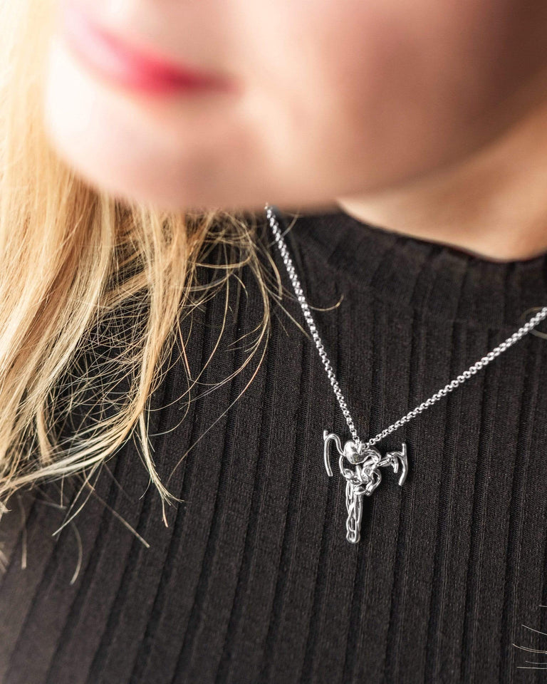 nephron necklace | silver