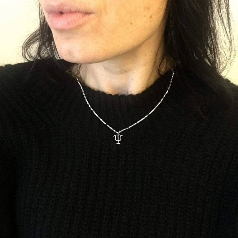 psi necklace | silver